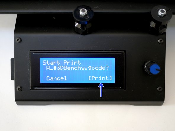 Click the turn wheel once and turn it clock wise to scroll to the bottom of the menu.