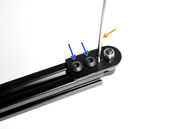 Loosen the bolts holding the the Y-Idler assmebly to the gantry beam.