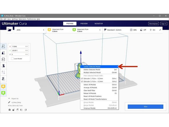 With both selected, right click on one and press "Merge Models".