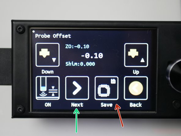 Press next until the save button appears.
