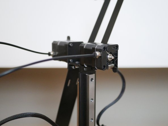 Finally, re-attach the belt and the extruder.