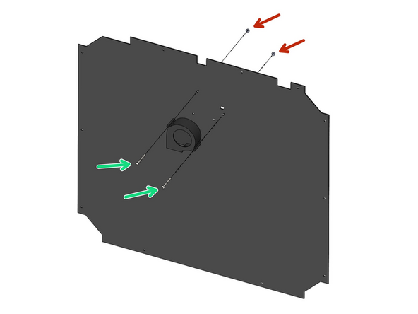 Take the rear panel and remove the protective film from it.