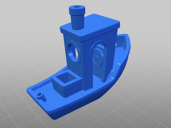 Our first print will be the 3D Benchy.