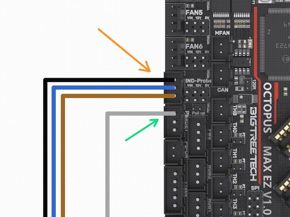 Connect the Y-Endstop to the control board.