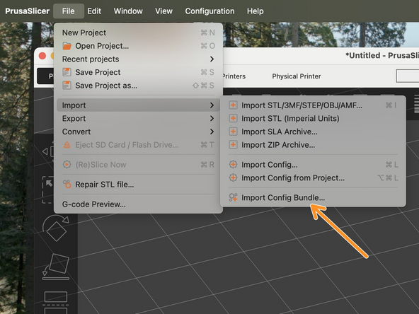 If you are installing for the first time on Mac open the software first before adding the profiles.