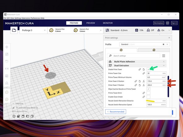 Click the menu icon and display ALL settings.