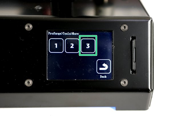 Press button 3