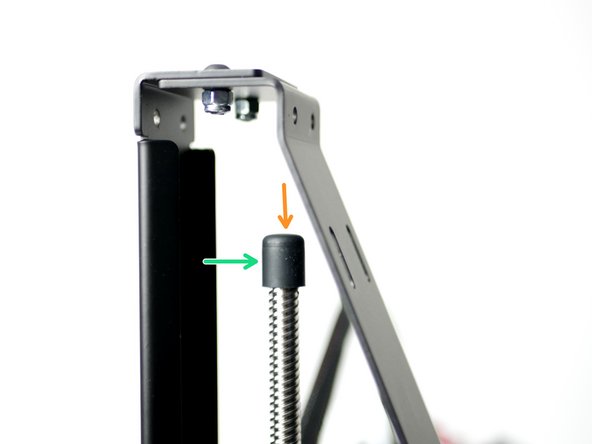 The lead screw top and bracket are optional but recommended. They were designed to improve layer resolution and hence print quality by keeping the lead screw fixed vertically.