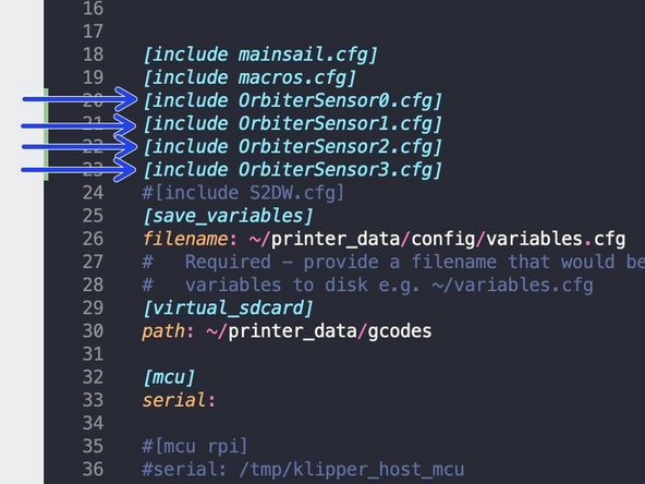 Check first that you have the OrbiterSensor.cfg files uploaded. They can be found here.