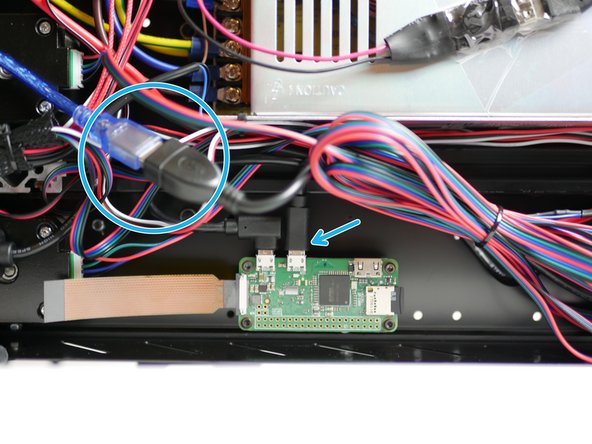 Cable tie the cable to the base like shown.