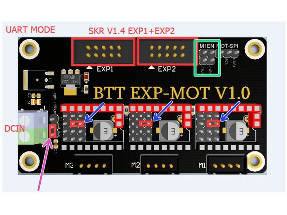 Remove the two jumpers from here.