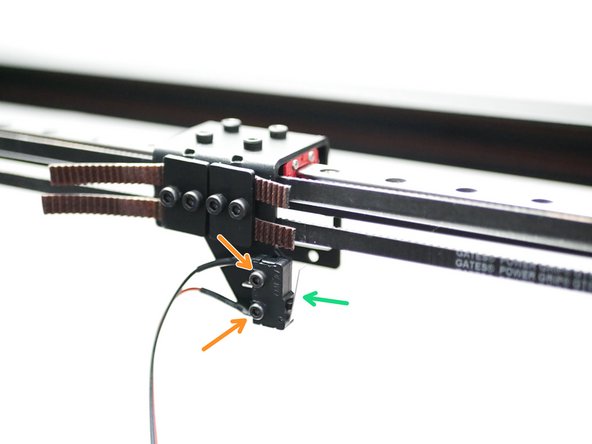 Note that the X-Endstop is the one with the longer 2M cable.