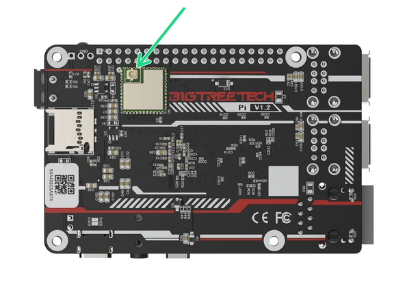Stick the heatsink on to the Pi board.