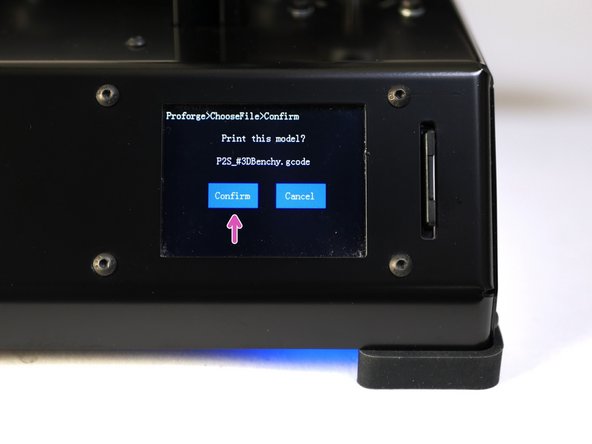 Load the saved gcode file