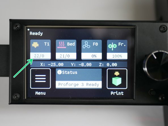 You may find that the hotend thermistor is a little off/jumpy, that's OK as it's a high temp thermistor and designed to be accurate at temps above 100C.