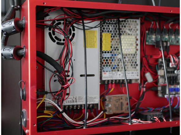 We also suggest routing cables through these channels.