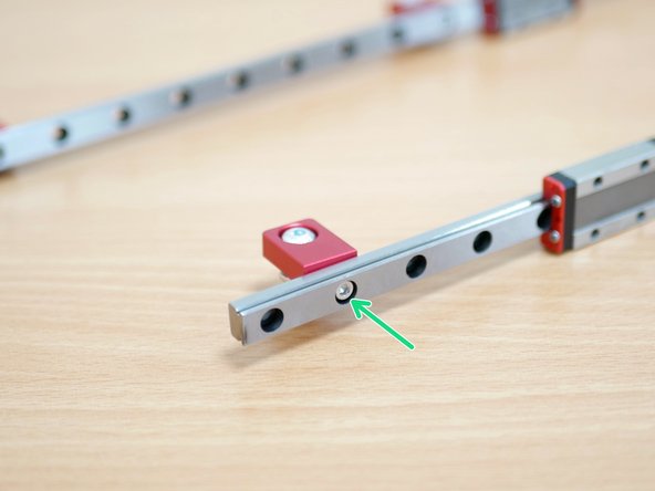 Space the mounts as shown, with the outer mounts one hole space from the ends, and the third in roughly the centre.