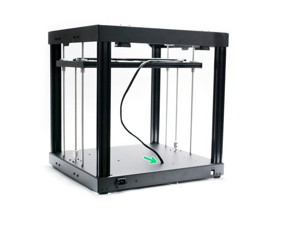 Raise the platform to the top.