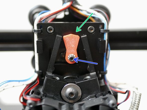 Before installing, make sure that the servo can move and is set to the vertical position. Set this by sending the commands outlined in the previous steps, if you've not already done so.