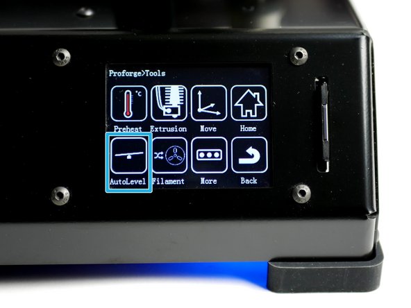 With a successful Z Home go to Tools -> auto-level. Press ONCE.