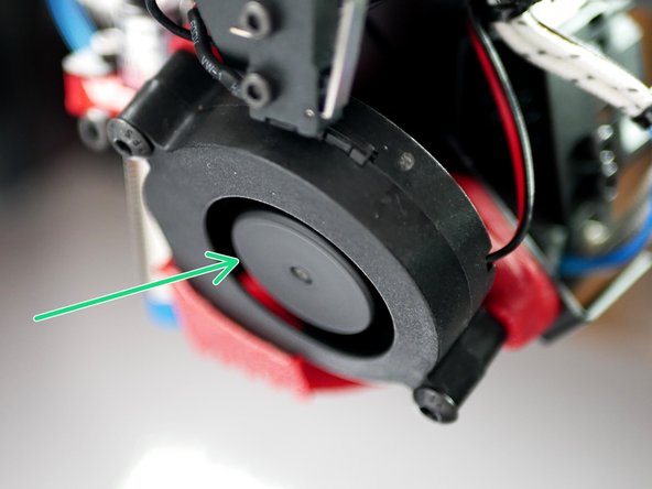 Switch the fan off when done.