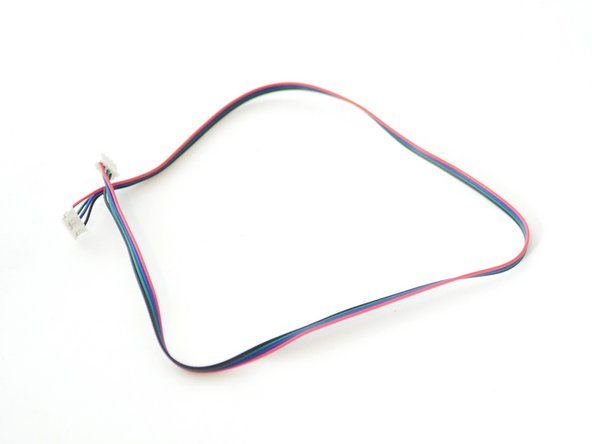 Take one of the 50CM motor cables.