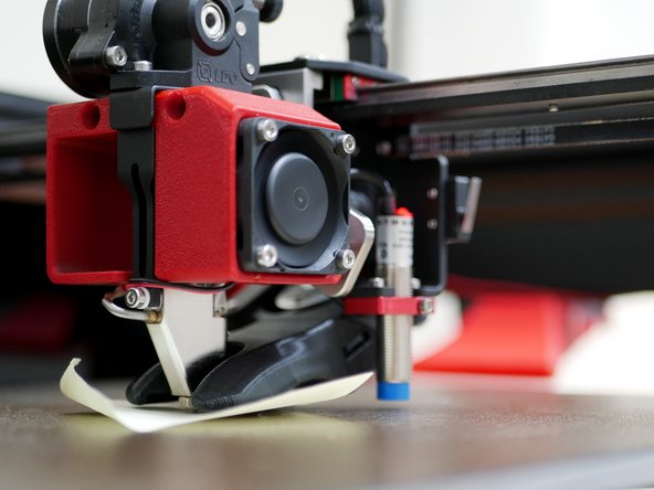 With the offset for the first print head saved from this step in the previous stage continue with finding the offsets for the remaining print heads.