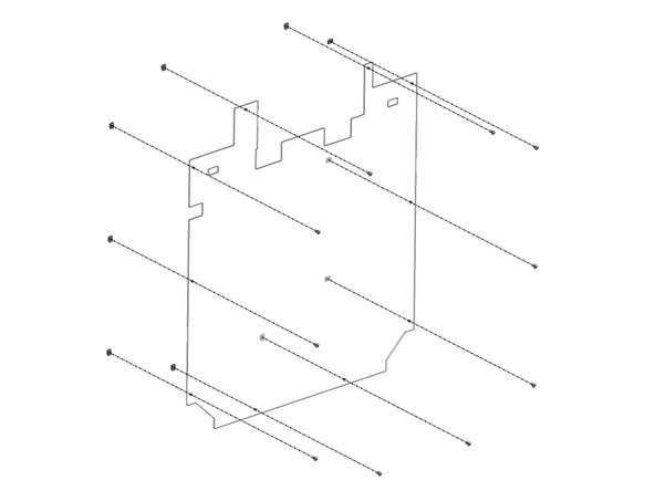 Take the right panel and remove the protective film from it.