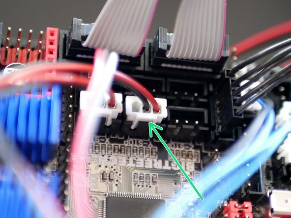 Connect the Y-Endstop to the control board.