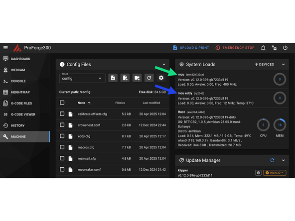 Once connected you should see the following: