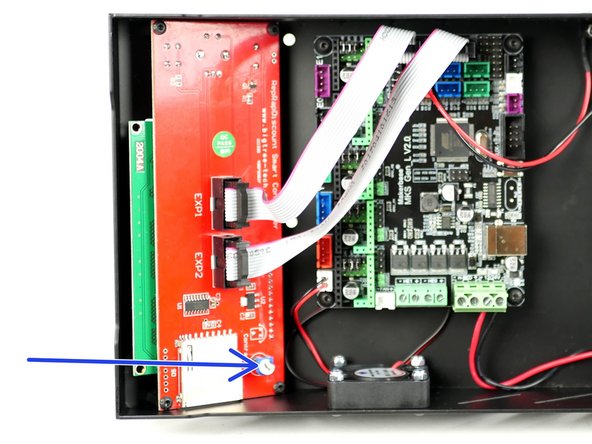 This is a quick note to let you know how to adjust the LCD screen contrast.