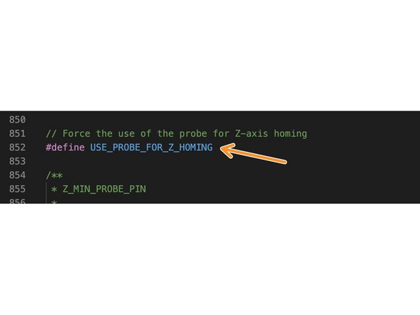 Set z-probe for homing.
