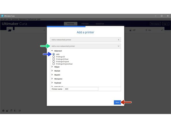 Run through the startup wizard.