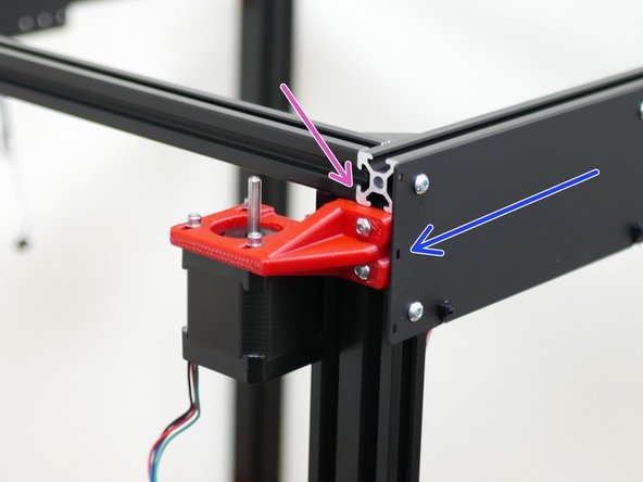 Use M4 x 12mm bolts and M4 T-Nuts for this.