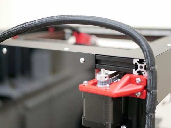 The panel is not symmetrical. The smaller cut-out goes onto the right side as shown.