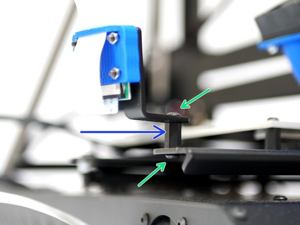 Mount the Pi Cam assembly to the bottom left of the platform.