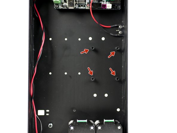 Mount the MOSFET if you haven't already. These fasteners are from the stage one fastener pack of the main build.