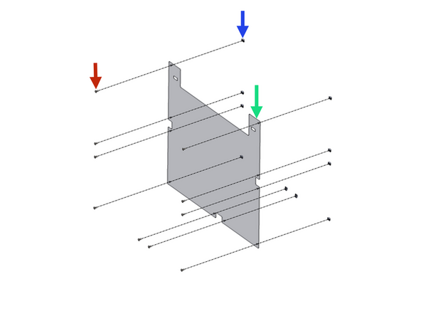 If you are planning to install the enclosure we recommend installing the left side panel at this stage before secure the print head cables into the base.