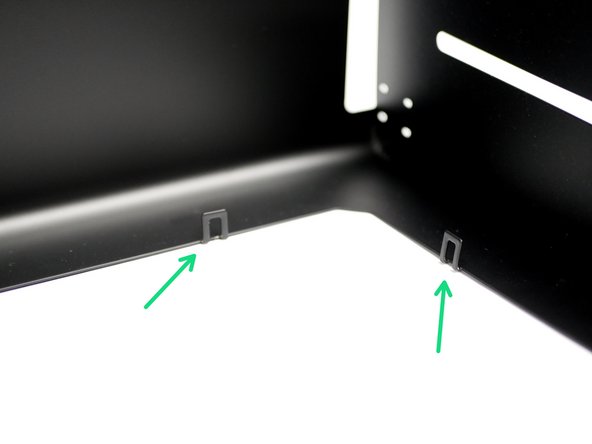 Bend all of the tabs up.