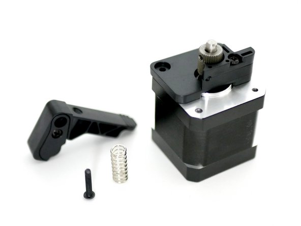 Take the Idler arm, Spring and M3x16mm bolt.
