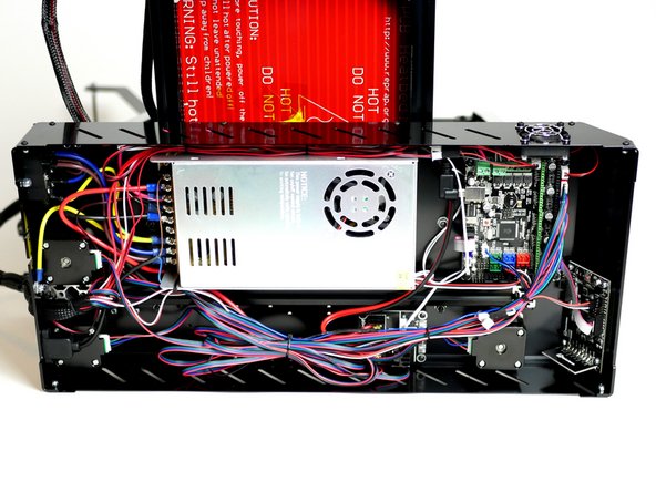 Make sure there are no sharp bends in any of the cables.