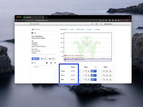 Check that you're getting the correct temperatures being reported back.
