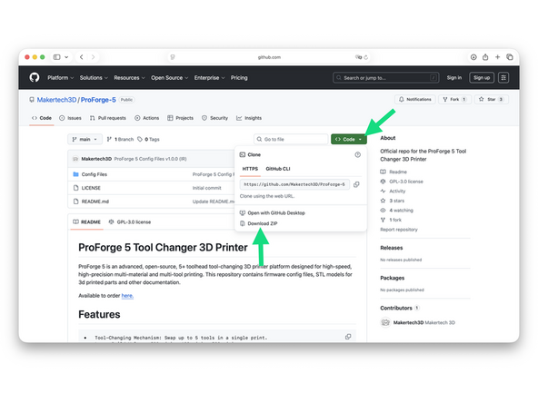 The latest ProForge 5 config files can be found here.