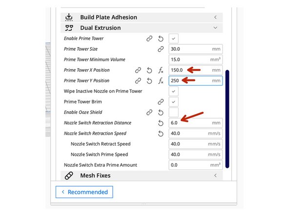 In Cura's Dual Extrusion setting, turn on the prime tower.