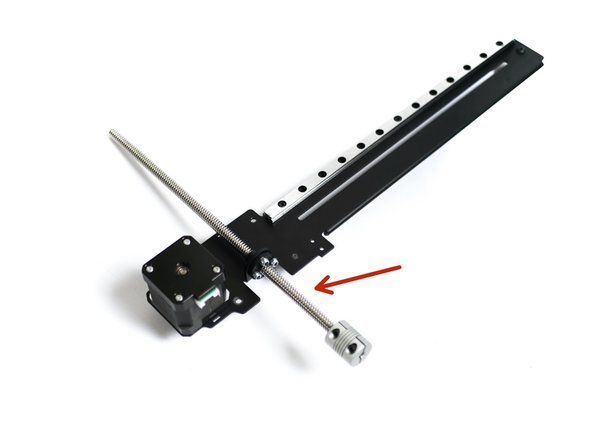 Re-attach the the lead screw to the gantry.