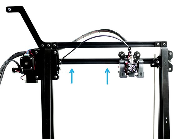 Raise the Gantry to its highest position.