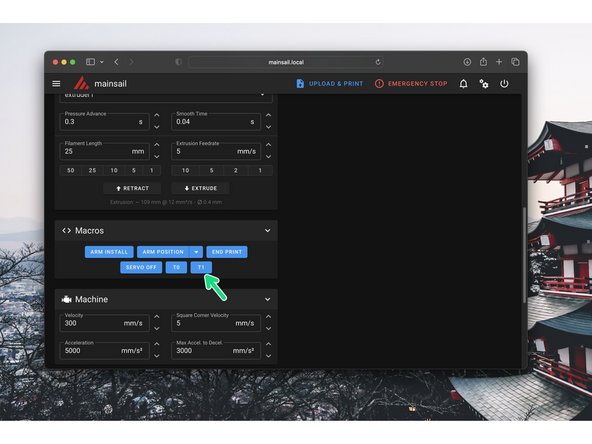 Let the hotends and bed cool down.