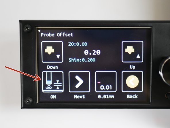 Go to the Movement menu and then to the Bed Level menu.