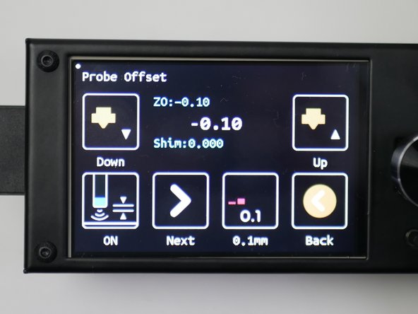 Lower the nozzle (raise the bed) in 0.1mm increments until the sheet of paper is trapped between the nozzle and platform. Feel free to drop down to 0.01mm for finer tuning.