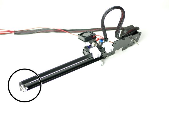 Assemble the Y-idler at the end of the gantry.